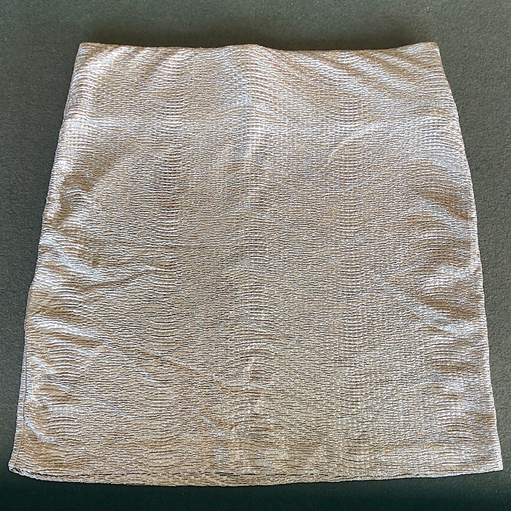 BCBGeneration Gold Formal Skirt, Size M